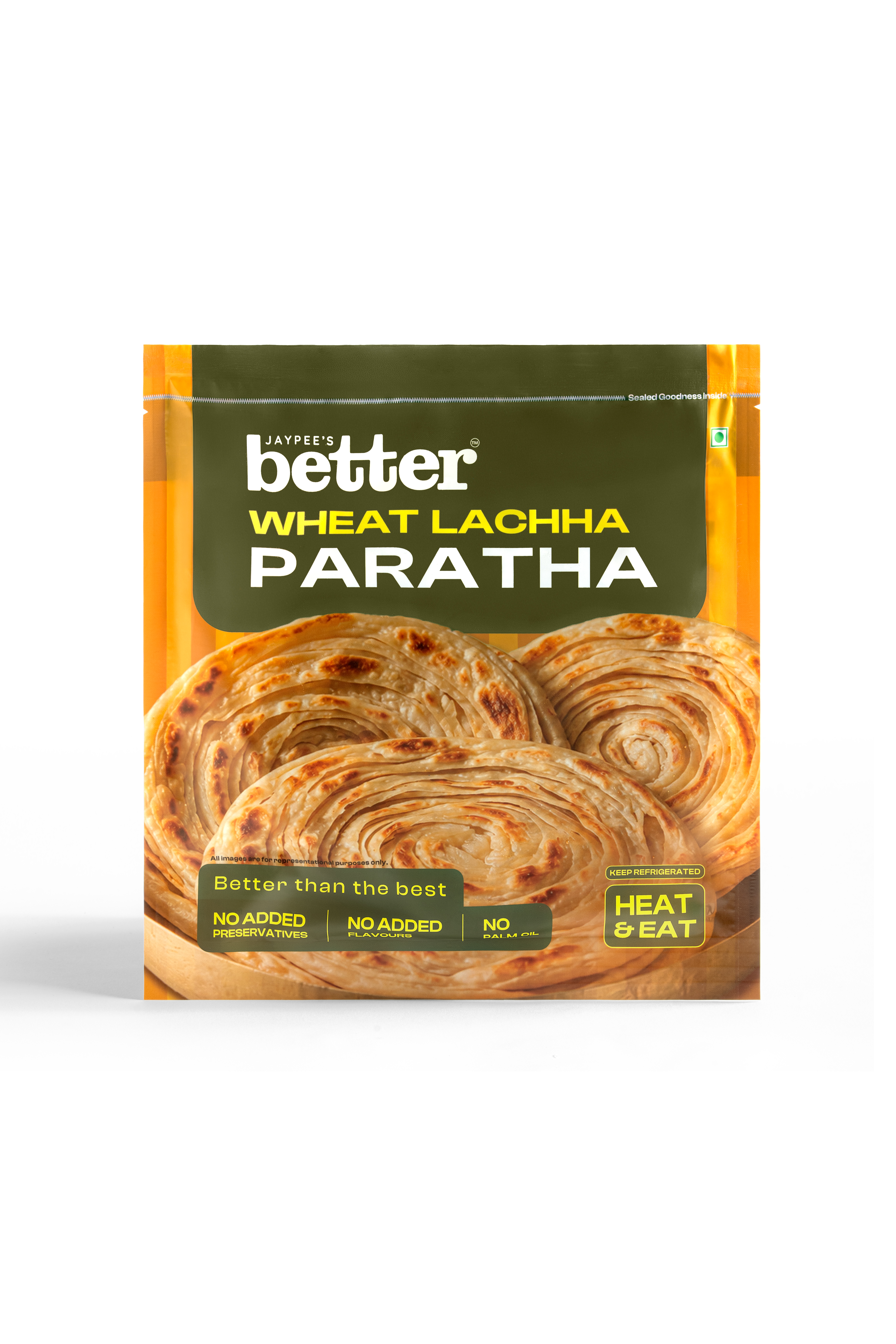 Wheat Lachha Paratha
